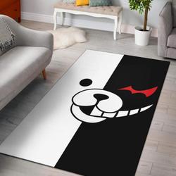 Danganronpa Monokuma Face Area Rug Living Room Rug Home Decor Carpet