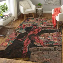 Daredevil Comic Area Rug Rug Regtangle Carpet Floor Decor Home Decor