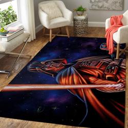 Darth Vader Area Rug Living Room Rug Home Decor Star Wars Carpet