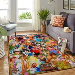 Disney Characters Rug Living Room Rug Home Decor Carpet  Ofd 19101923