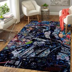 Darth Vader Area Rug Living Room Rug Home Decor Carpet Superheroes 1910198