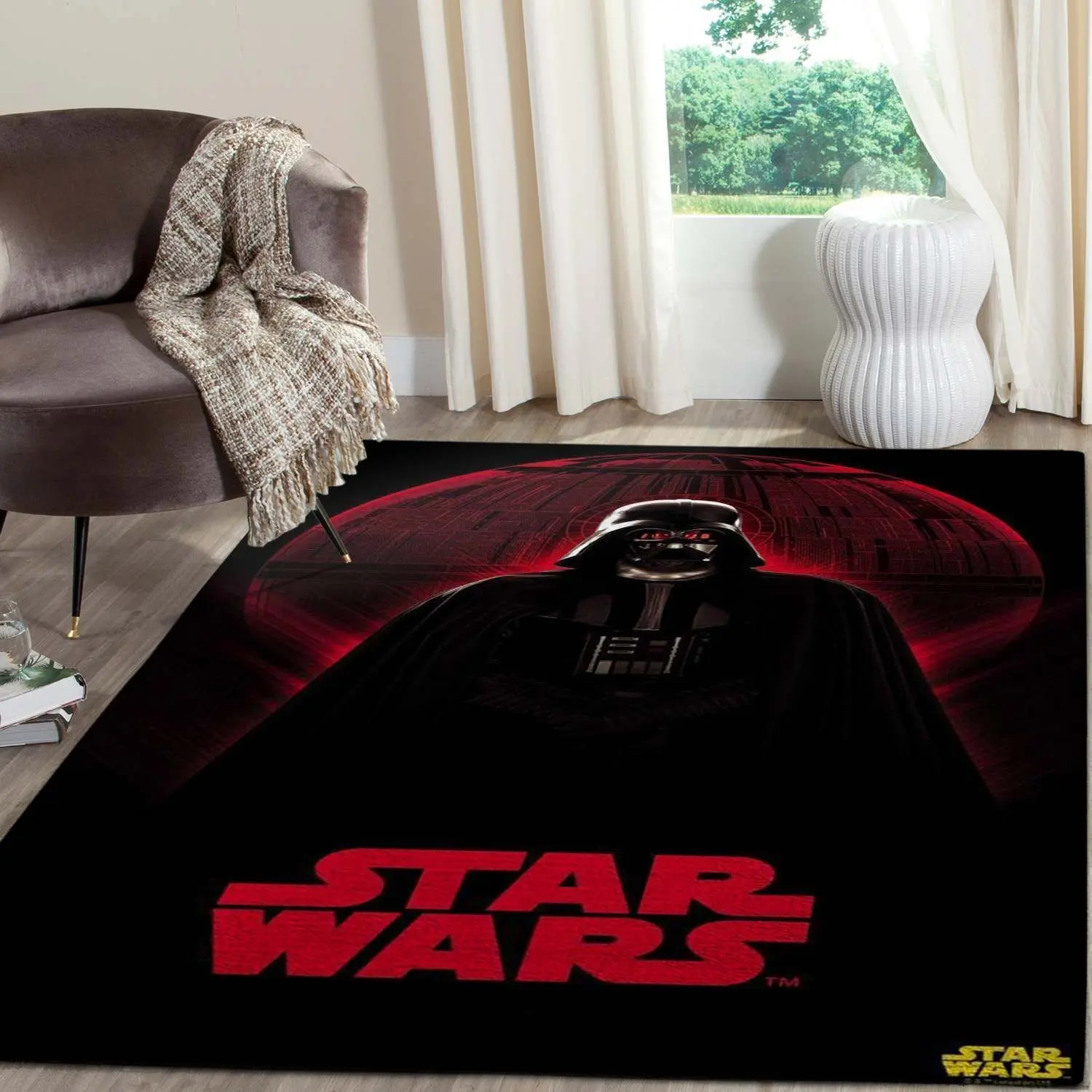 Darth Vader Star Wars Movies Area Rugs Living Room Carpet Fn271223 Rug