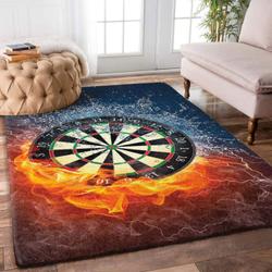 Darts Area Rug Gaming Carpet Gamer Living Room Rugs Rug Regtangle Carpet Floor Decor Home Decor V11273