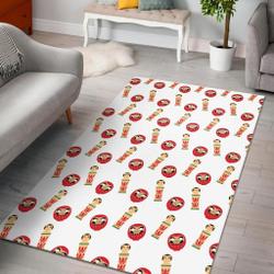 Daruma Japanese Wooden Doll Dhcdhc Dt1910 Rug Living Room Rug Home Decor