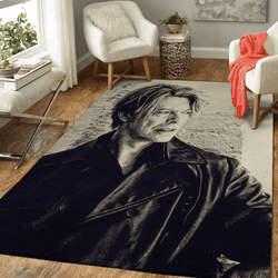 David Bowie Good Music Artist Art For Fans Area Rug Living Room Carpet Rug Regtangle Carpet Floor Decor Home Decor