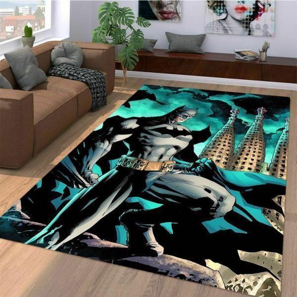 Dc Batman Area Rug Movie Home Decor Homebeautyus Rb7A8E7E2881 Area Rug Living Room Carpet Rug Regtangle Carpet Floor Decor Home Decor