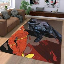 Dc Comics Batman And The Flash 2 Area Rug Living Room And Bed Room Rug