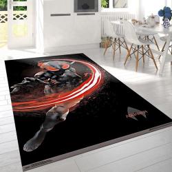 Dc Comics Movie Aquaman Manta Fear Area Rug Bedroom Rug Us Gift Decor