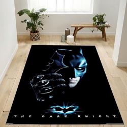 Dc Comics Movie The Dark Knight Batman With Batarang Rug Living Room Area Rug Home Decor