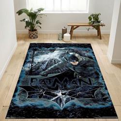 Dc Comics Movie The Dark Knight Rises Batman Area Rug Living Room Area Rug