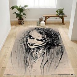 Dc Comics Movie The Dark Knight The Joker Sketch Rug Bedroom Rug Home