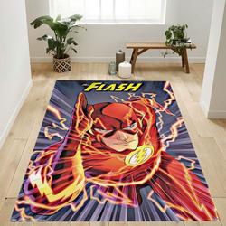 Dc Comics The Flash Speed Area Rug Living Room And Bed Room Rug Regtangle