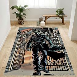 Dc Comics The Joker Arkham Asylum Area Rug Living Room And Bed Room Rug