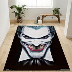Dc Comics The Joker Portrait Area Rug Living Room And Bed Room Rug