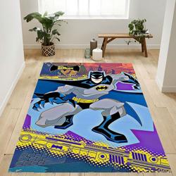 Dc Comics Tv Batman The Batman Area Rug Living Room And Bed Room Rug Rug Regtangle Carpet Floor Decor Home Decor
