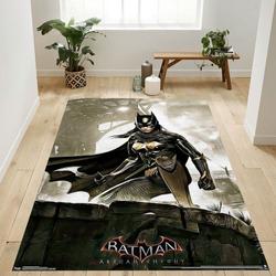 Dc Comics Video Game Arkham Knight Batgirl Area Rug Living Room And Bed Room Rug Rug Regtangle Carpet Floor Decor Home Decor