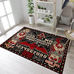 Dc Superman Outlined 1 Area Rug Living Room And Bed Room Rug Rug Regtangle Carpet Floor Decor Home Decor