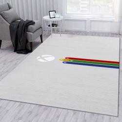 Gamer Gaming Area Rug Geeky Carpet Floor Decor Living Room Area Rug Home Decor
