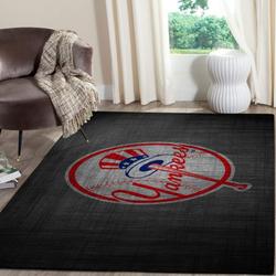 New York Yankees Rug MLB Home Decor Floor Area Rug Living Room Rug