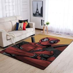 Deadpool Marvel Superheros Area Rugs Marvel Movies Living Room Rug Dp91204