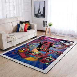 Deadpool Marvel Superheros Area Rugs Marvel Movies Living Room Rug Dp91209