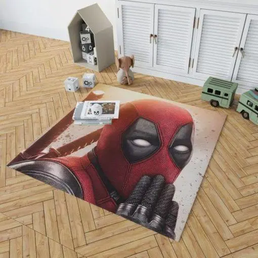 Deadpool Marvel Superheros Area Rugs Marvel Movies Living Room Rug Fn101201