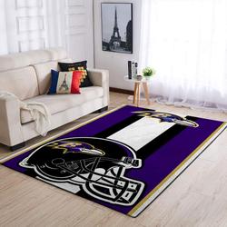 Baltimore Ravens Area Rug Living Room Rug Home Decor  Carpet  Ofd 19101910
