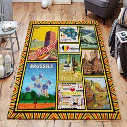 Deer 02 Dhcld0909 Rug Living Room Rug Home Decor