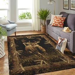 Deer 5 Rug Living Room Rug Home Decor Area Rug Living Room Rug Home Decor