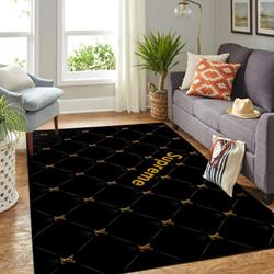 Deer And Flower Area Rug Living Room Rug Home Decor 191016 Ofd