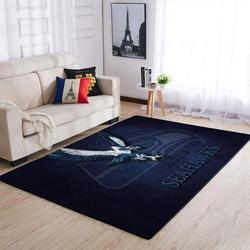 NFL Seattle Seahawks Soft Rug Living Room Rug Home Decor