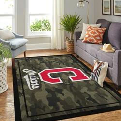 MLB Cleveland Indians Baseball Area Rug Living Room Rug Home Decor 191022