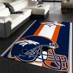 Denver Broncos Nfl 9 Area Rug Living Room And Bed Room Rug Carpet
