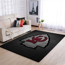 Nfl Team Kansas City Chiefs Football Homebeautyus Rug Regtangle Carpet 3