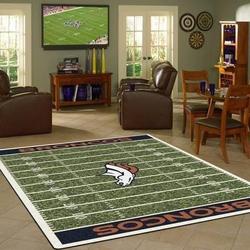 NFL Denver Broncos Rug Football Rug Rug Regtangle Carpet Floor Decor Home Decor