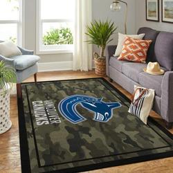 NHL Vancouver Canucks Team Logo Carpet Rug Living Room 2003273