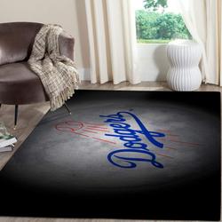 MLB Los Angeles Dodgers Team Logo Carpet Rug Living Room 2003274