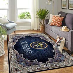 Denver Nuggets Area Rug Nba Carpet Living Room Rugs Rug Regtangle Carpet V4255