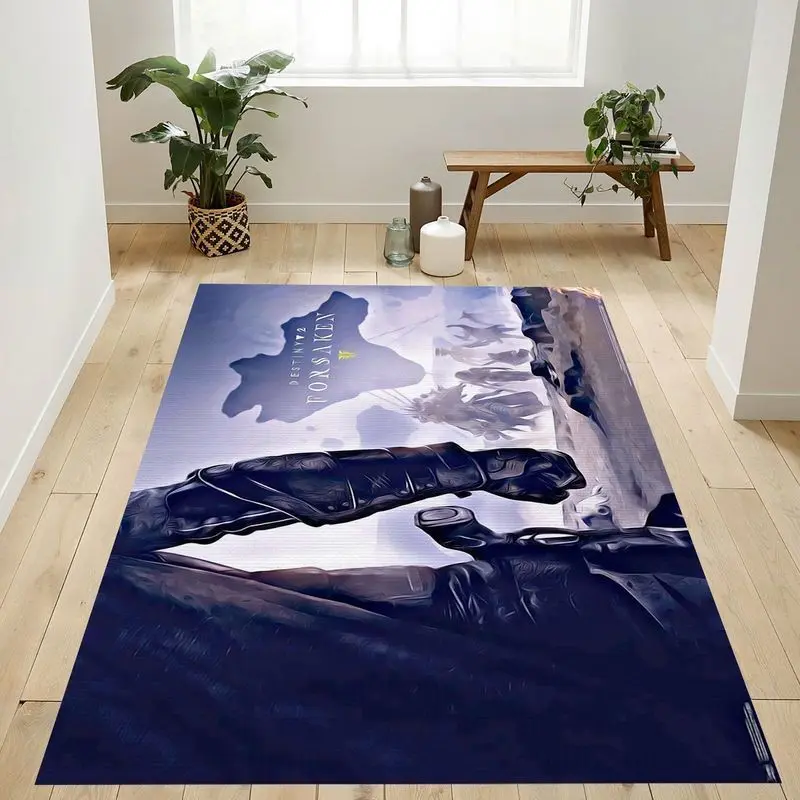 Destiny 2 Foxsaken Key Art Area Rug Living Room And Bed Room Rug Rug Regtangle Carpet Floor Decor Home Decor