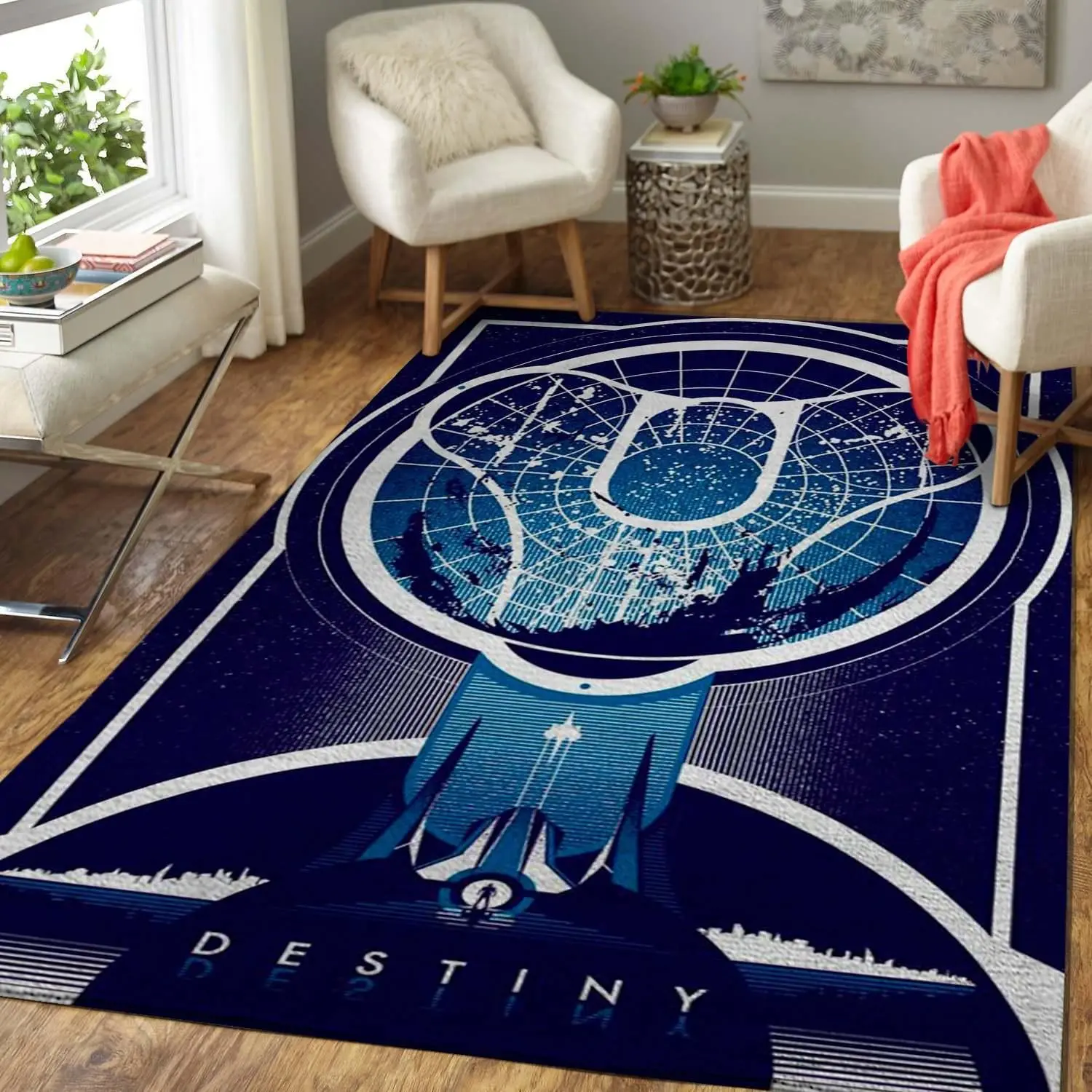 Destiny Game Play Area Rug Living Room Rug Home Decorgaming Home Decor