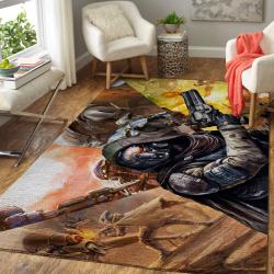 Destiny Hunter Area Rug Gaming Carpet Gamer Living Room Rugs Rug Regtangle Carpet Floor Decor Home Decor V11200