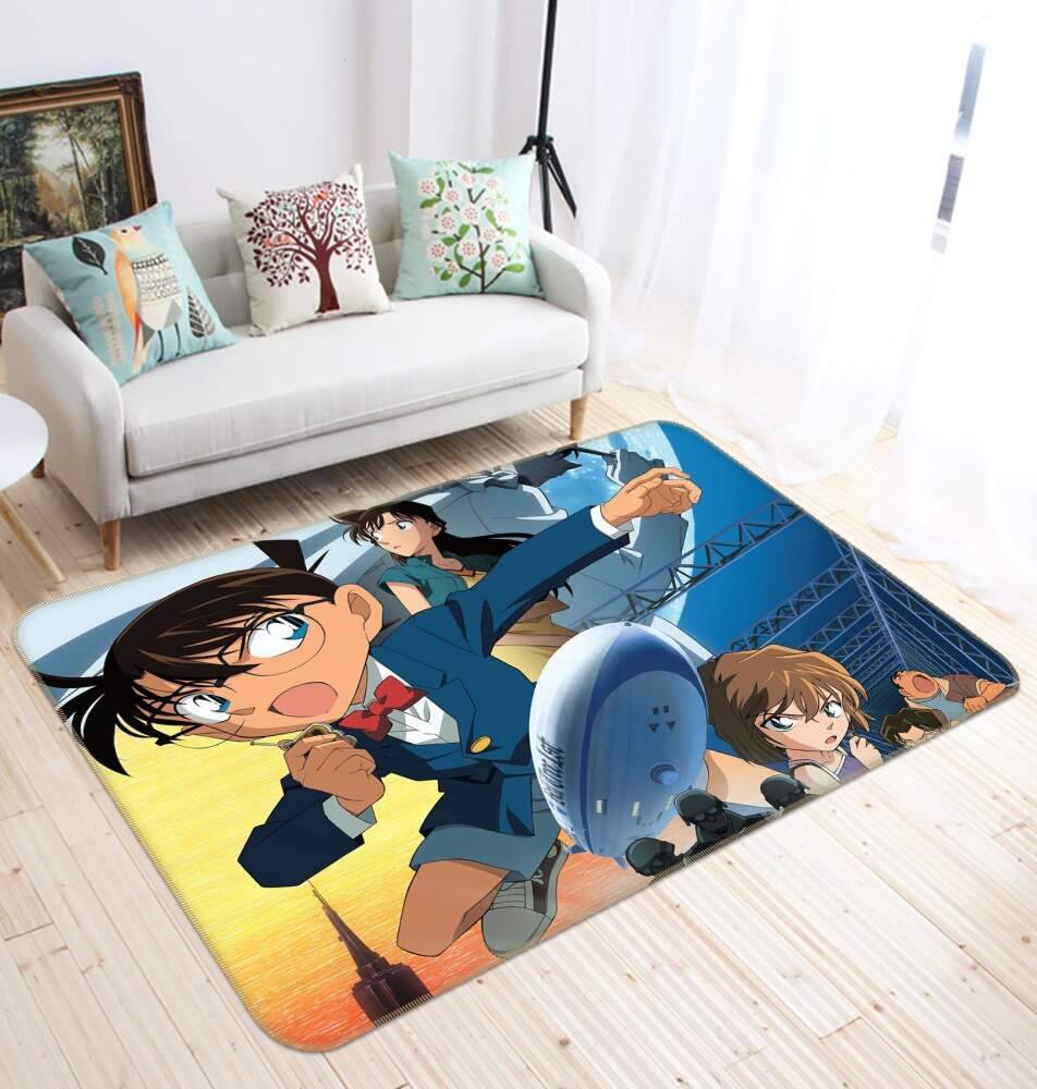 Detective Conan 3 Area Rug Living Room And Bed Room Rug Rug Regtangle Carpet Floor Decor Home Decor
