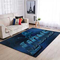 Detroit Lions Area Rug Living Room Rug Nfl Football Floor Decor 1910072
