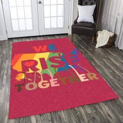 Banner Team Logo Rug Bedroom Rug Home Us Decor