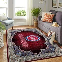 Detroit Pistons Nba Living Room Carpet Christmas Gift Rug Regtangle Carpe