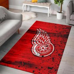 Detroit Red Wings Rug Nhl Hockey Living Room Carpet 200221 Rug Regtangle Carpet