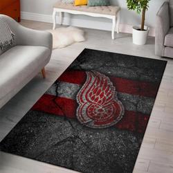 Detroit Red Wings Rug Nhl Hockey Living Room Carpet 2002211 Regtangle Carpet