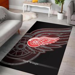 Detroit Red Wings Rug Nhl Hockey Living Room Carpet 20022111 Regtangle Carpet