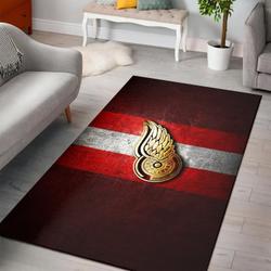Detroit Red Wings Area Rugs Nhl Hockey Living Room Carpet Home Decor 2002216