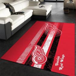 Detroit Red Wings Nhl 2 Area Rug Living Room Bed Room Rug Rug Regtangle Carpet